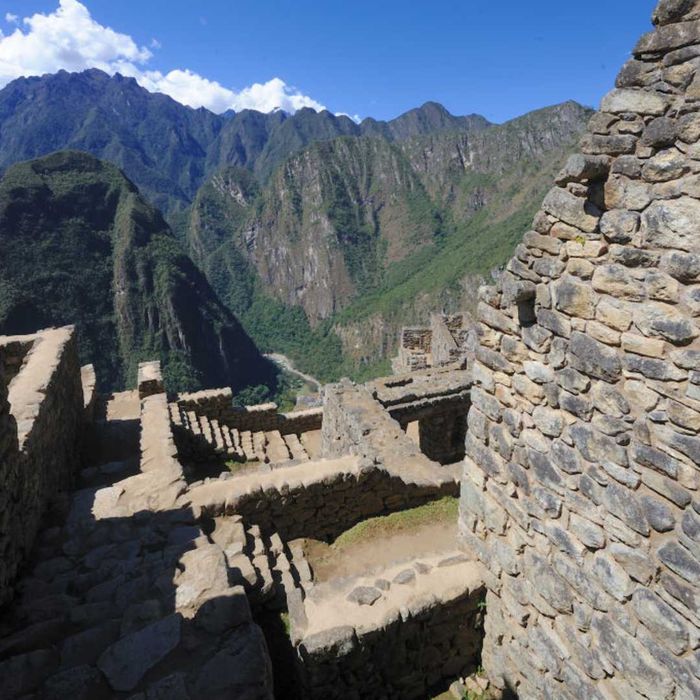 A photograph of Machu Picchu
