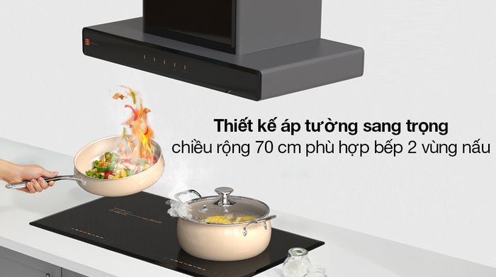 Máy hút mùi âm tủ Hawonkoo HRH-702 - Thiết kế