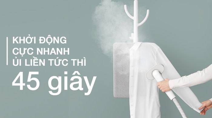 Bàn ủi hơi nước đứng Tefal IT3280E1 2000W - Khởi động nhanh