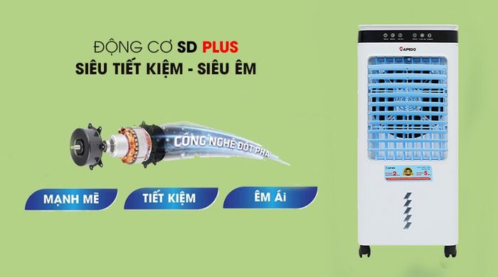 Động cơ - Quạt điều hòa không khí Rapido 6000D