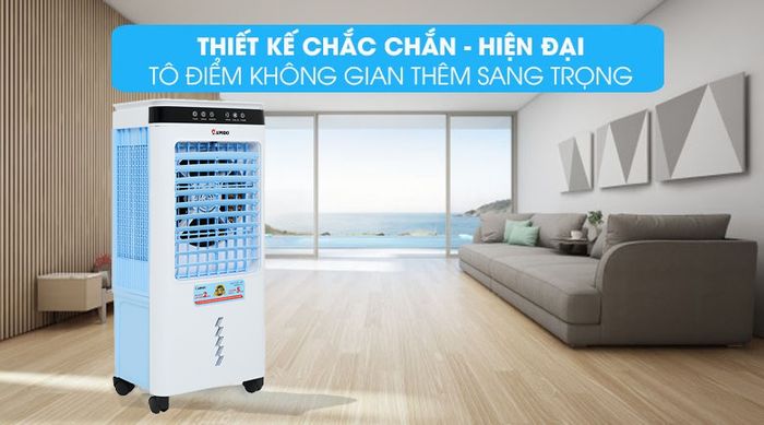 Thiết kế - Quạt điều hòa không khí Rapido 6000D