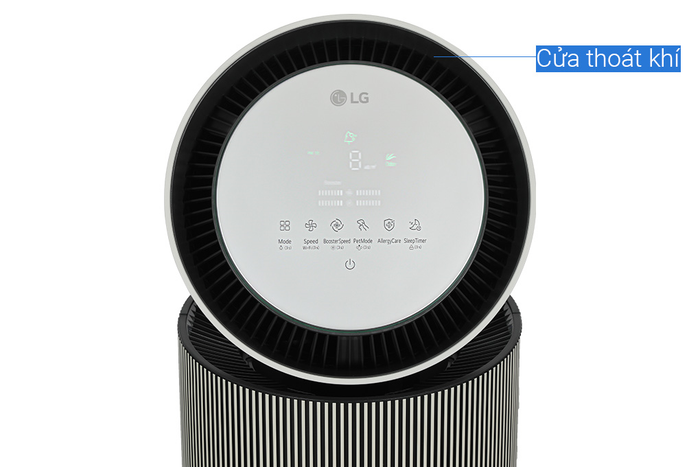 Máy lọc không khí LG PuriCare 360 Alpha Double AS10GDBY0.ABAE 72W - Công suất, độ ồn