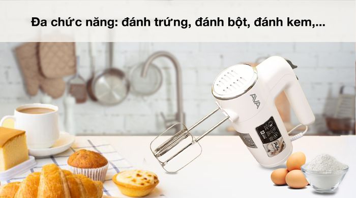 Máy đánh trứng AVA HM9103-GS - Chức năng