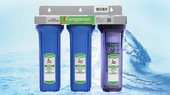 3 cốc lọc - Bộ cốc lọc đầu nguồn Kangaroo KG01G3