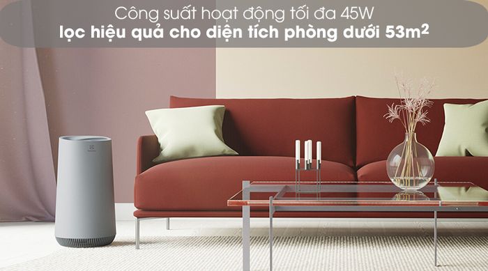 Nhỏ gọn, sang trọng - Máy lọc không khí Electrolux FA41-402GY