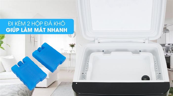Đá khô - Quạt điều hòa không khí Rapido 6000D