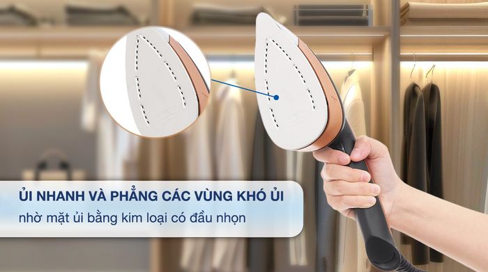Bàn ủi hơi nước đứng Tefal IXEO Power QT2020E0 2170W - Mặt đế