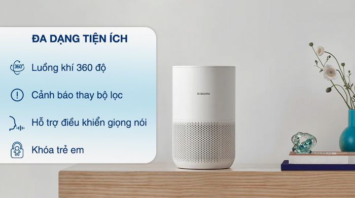 Máy lọc không khí Xiaomi Smart Air Purifier 4 compact EU (BHR5860EU) - Tiện ích