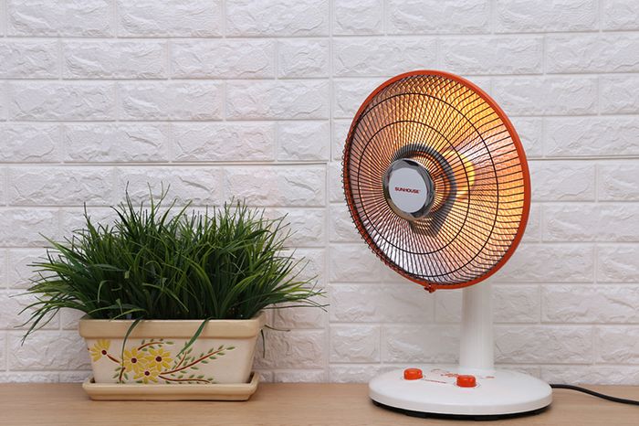 Sưởi đèn halogen - Quạt sưởi halogen Sunhouse SHD7005 - KG