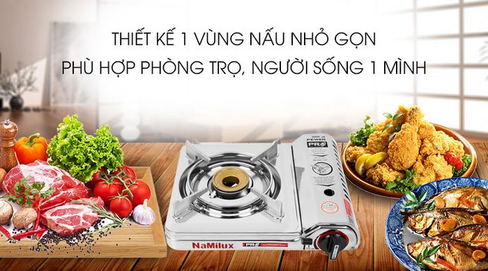 Kết cấu chắc chắn - Bếp gas mini Namilux NH-P3031AS
