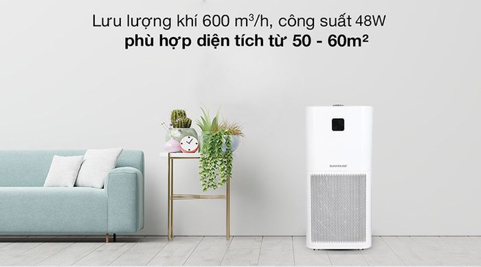 Máy lọc không khí Sunhouse SHD-60AP9760 - Thiết kế