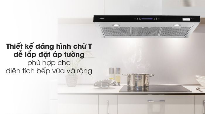 Hiện đại, sang trọng - Máy hút mùi Pramie TT32-900