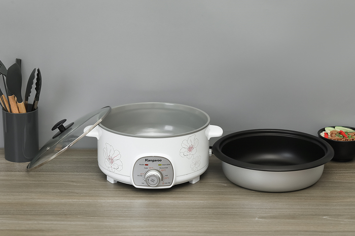 Nồi lẩu điện Kangaroo KG40EH2 4 lít - Thiết kế