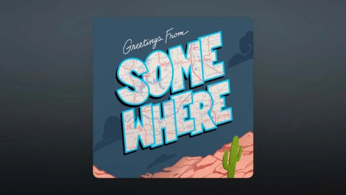 Greetings from Somewhere