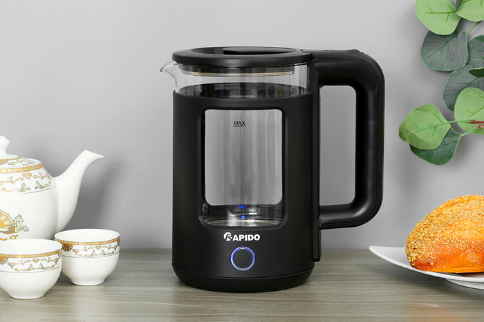 Bình đun siêu tốc Rapido 1.7 lít RK1715B - Thiết kế