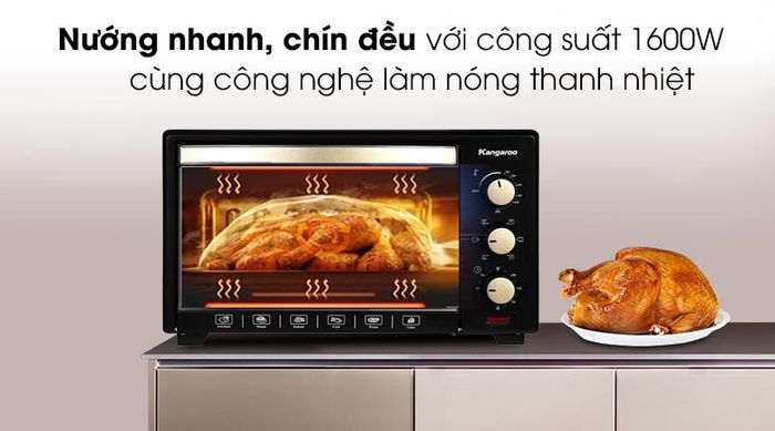 Lò nướng Kangaroo KG3201 32 lít - Công suất - Công nghệ