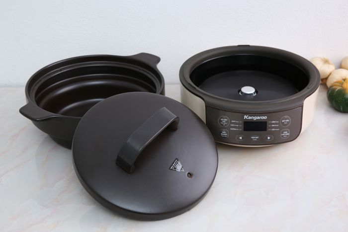 Lòng nồi, nắp nồi - Nồi hầm dưỡng sinh Kangaroo KG3SC1 3 lít