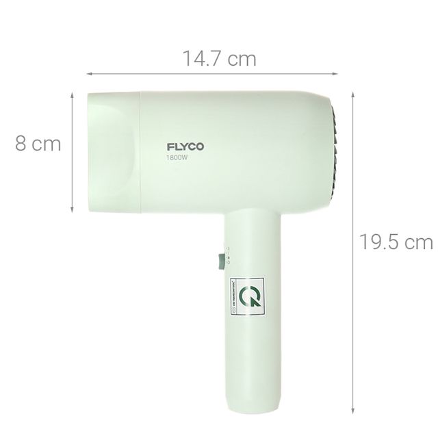 Máy sấy tóc 1800W Flyco FH1622VN - Thiết kế