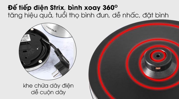 Đế Bình đun siêu tốc Hafele T-9017 1L