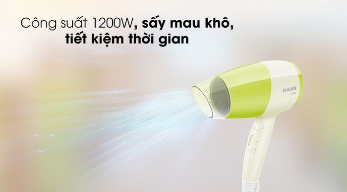Công suất 1200W - Máy sấy tóc Philips BHC015