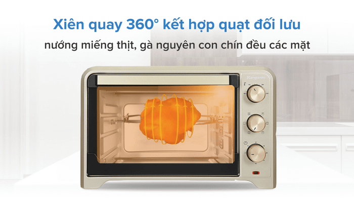 Lò nướng Kangaroo KG4001 40 lít - Quạt đối lưu