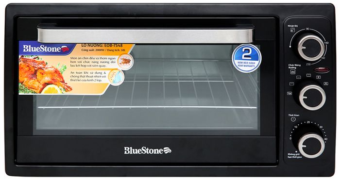 Dung tích - Lò nướng Bluestone EOB-7548 38 lít
