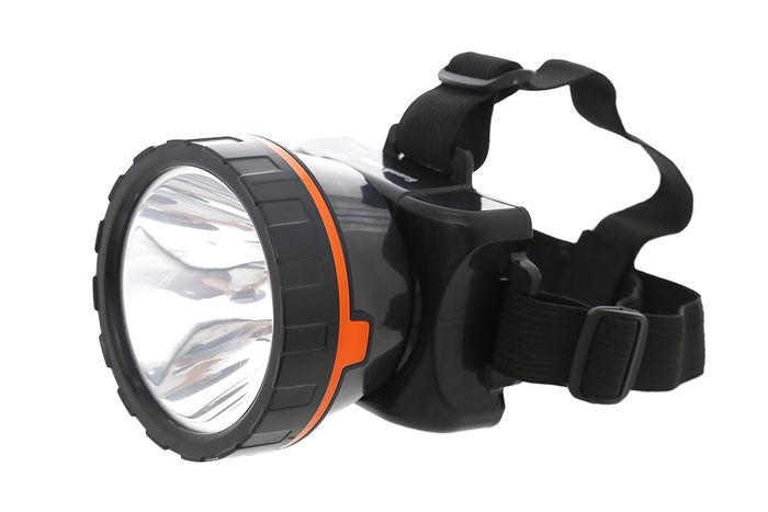 Đèn pin đội đầu màu đen cam thanh lịch, đẹp mắt - Đèn pin đội đầu Điện Quang ĐQ PFL13 R BLO
