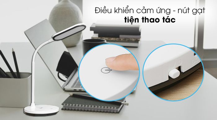 Đèn bàn COMET CT175 1200mAh - Điều khiển hiện đại