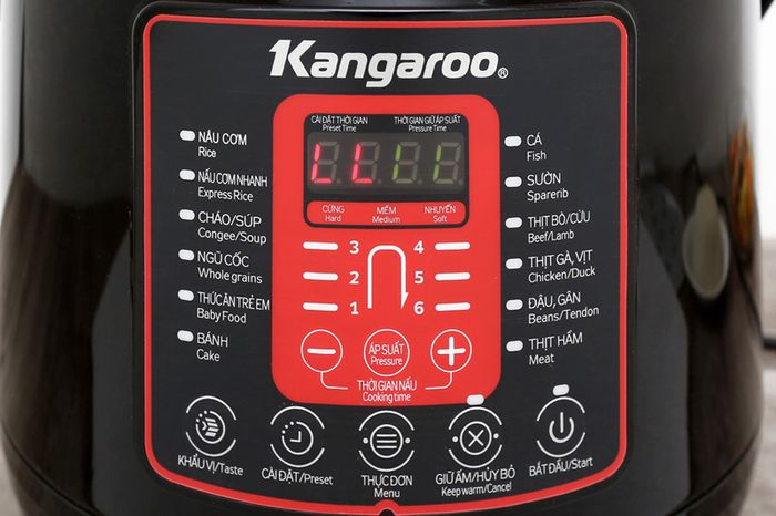 Hiện đại dễ dùng - Nồi áp suất Kangaroo KG6P2 6 lít