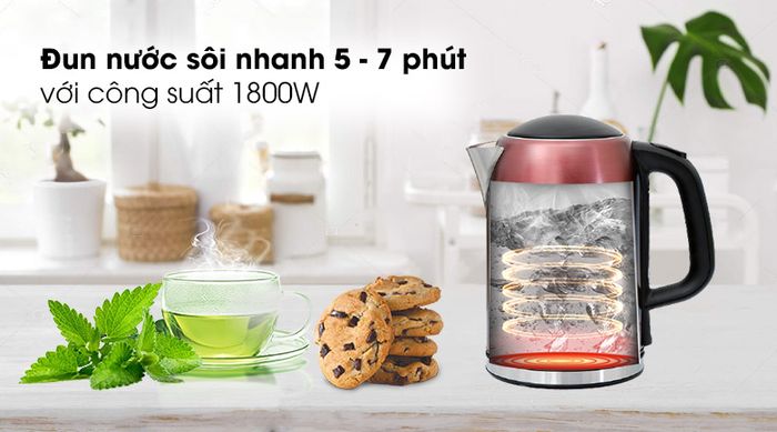 Công suất - Bình đun siêu tốc Kangaroo 1.7 lít KG17K2