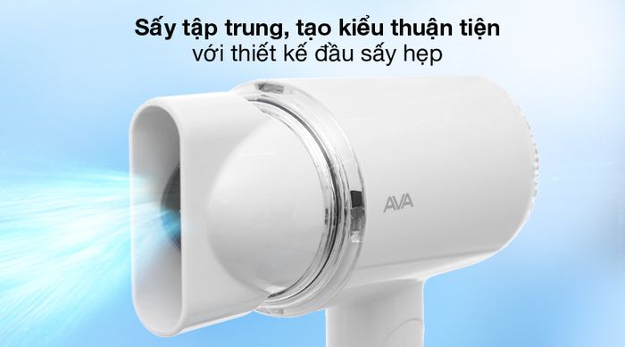 Đầu sấy hẹp - Máy sấy tóc Ava RCY-7022