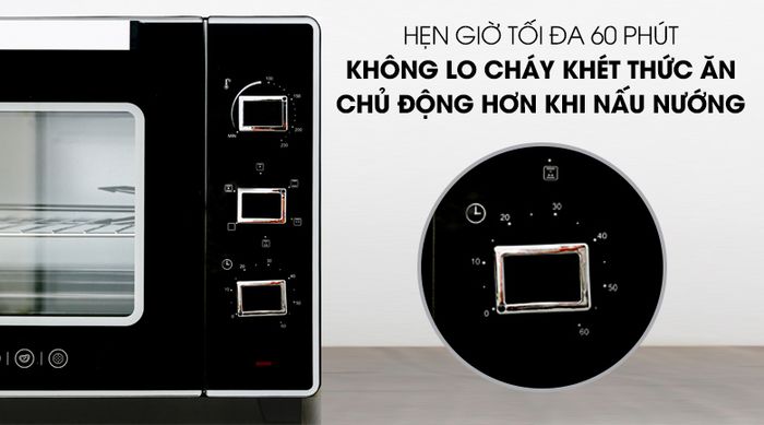 Chế độ hẹn giờ của lò nướng VH5099S2D