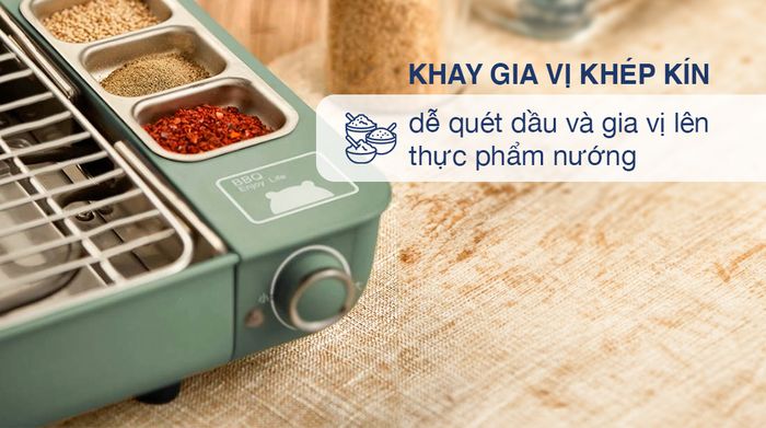 Bếp nướng điện Bear DKL-D20M2 - Khay gia vị