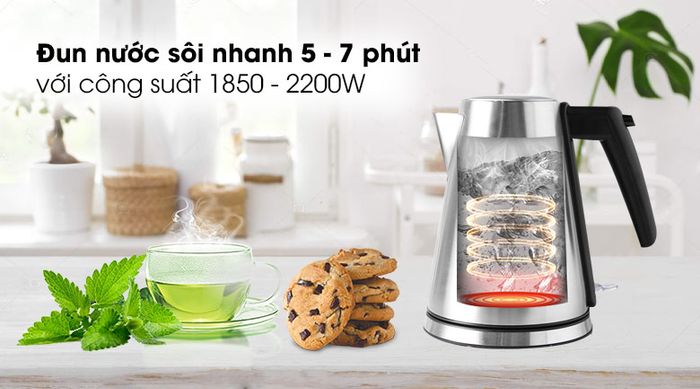 Công suất - Bình đun siêu tốc Hafele T-907B 1,7L