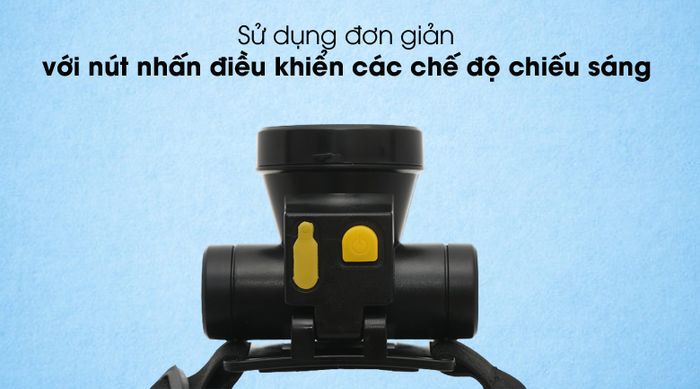 Dễ dùng - Đèn pin đội đầu COMET CRT1614