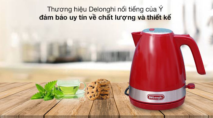 Thương hiệu - Bình đun siêu tốc Delonghi KBLA2000.R