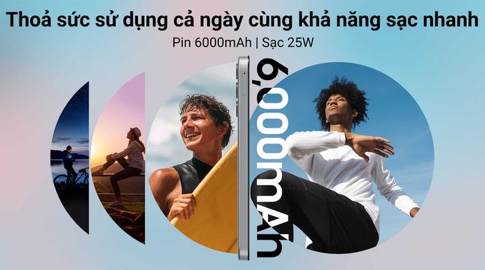 Samsung Galaxy M15 5G 6GB/128GB - Pin, sạc