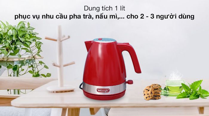 Dung tích - Bình đun siêu tốc Delonghi KBLA2000.R