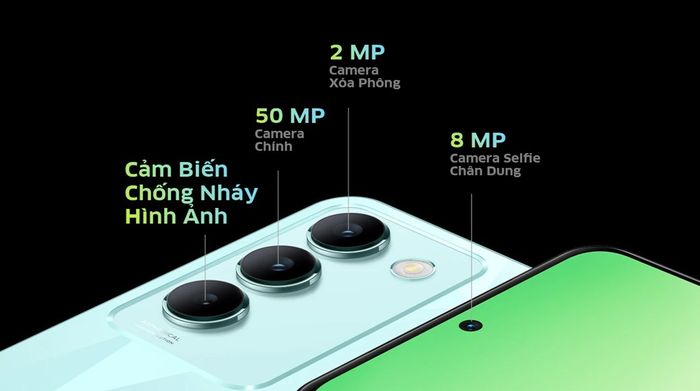 Camera chụp ảnh rõ nét - vivo Y100 128GB