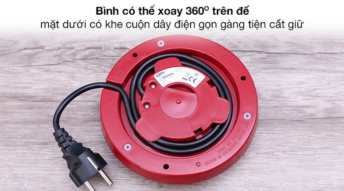 Đế - Bình đun siêu tốc Delonghi KBLA2000.R