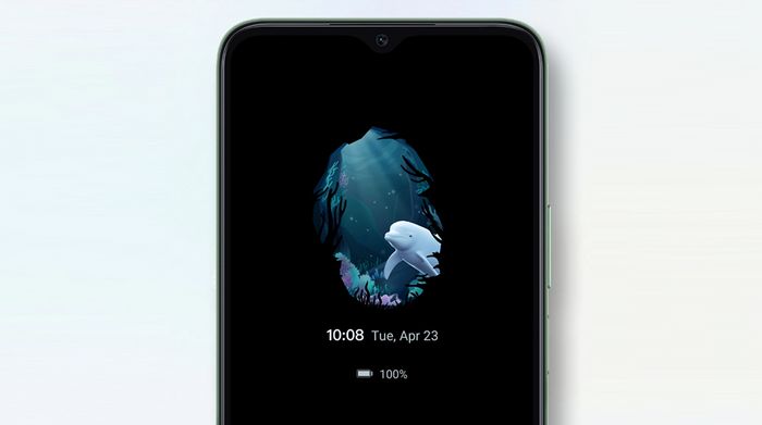 HONOR X6b 6GB/128GB Tím - Màn hình luôn hiển thị