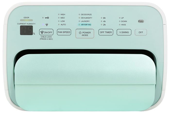 Máy hút ẩm Sharp DW-E16FA-W - Điều khiển