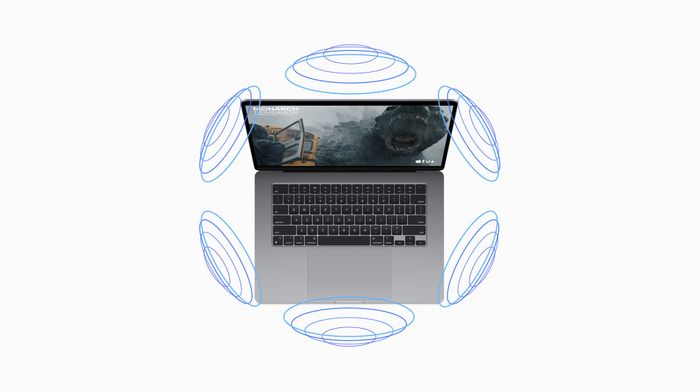 Âm thanh đa chiều - MacBook Air 13 inch M3 2024