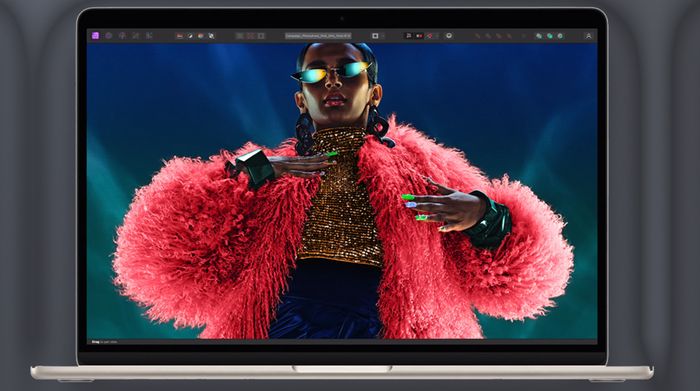 Hiển thị sắc nét - MacBook Air 13 inch M3 2024