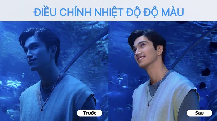 vivo V30 5G 12GB/512GB - Điều chỉnh nhiệt độ màu