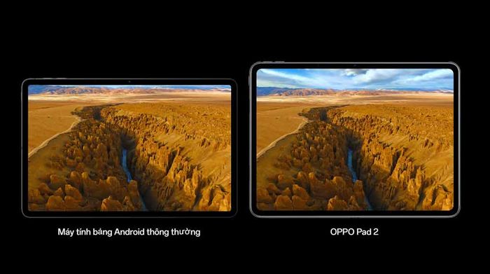 Màn hình rộng hơn - OPPO Pad 2