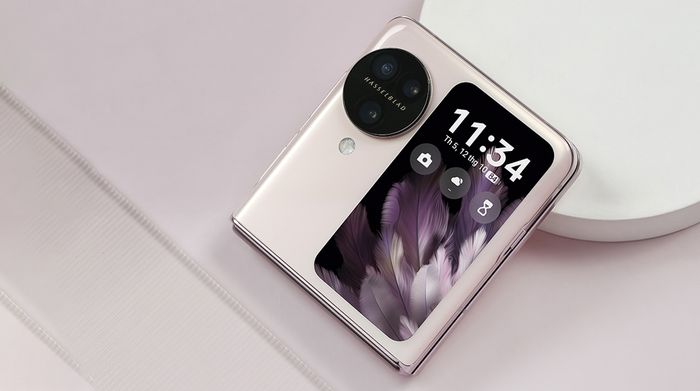 Thiết kế - OPPO Find N3 Flip 5G Hồng
