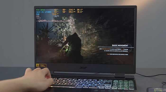 Acer Nitro 5 Tiger AN515 58 52SP i5 12500H (NH.QFHSV.001) - Shadow of Tomb Raider