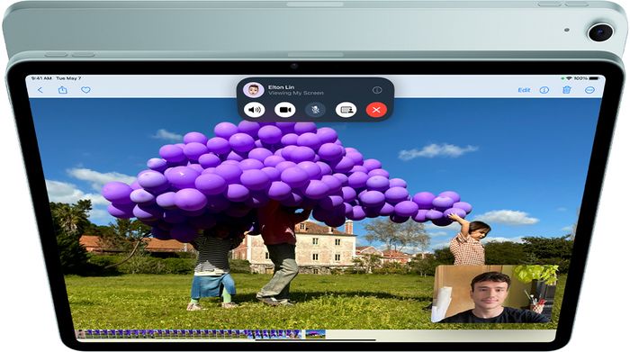 iPad Air M2 11 inch WiFi 128GB - Camera trước cải tiến