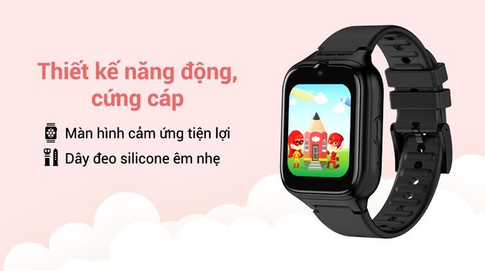 Đồng hồ định vị trẻ em Masstel Smart Hero 20 - Thiết kế
